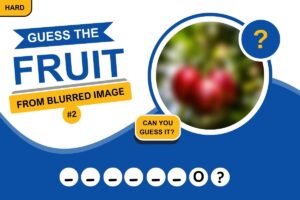Featured image of guess the fruit from blurred image quiz